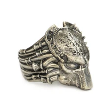 LINSION Predator Ring Mens Cupronickel Biker Rock Punk Ring CP208D US 7-15
