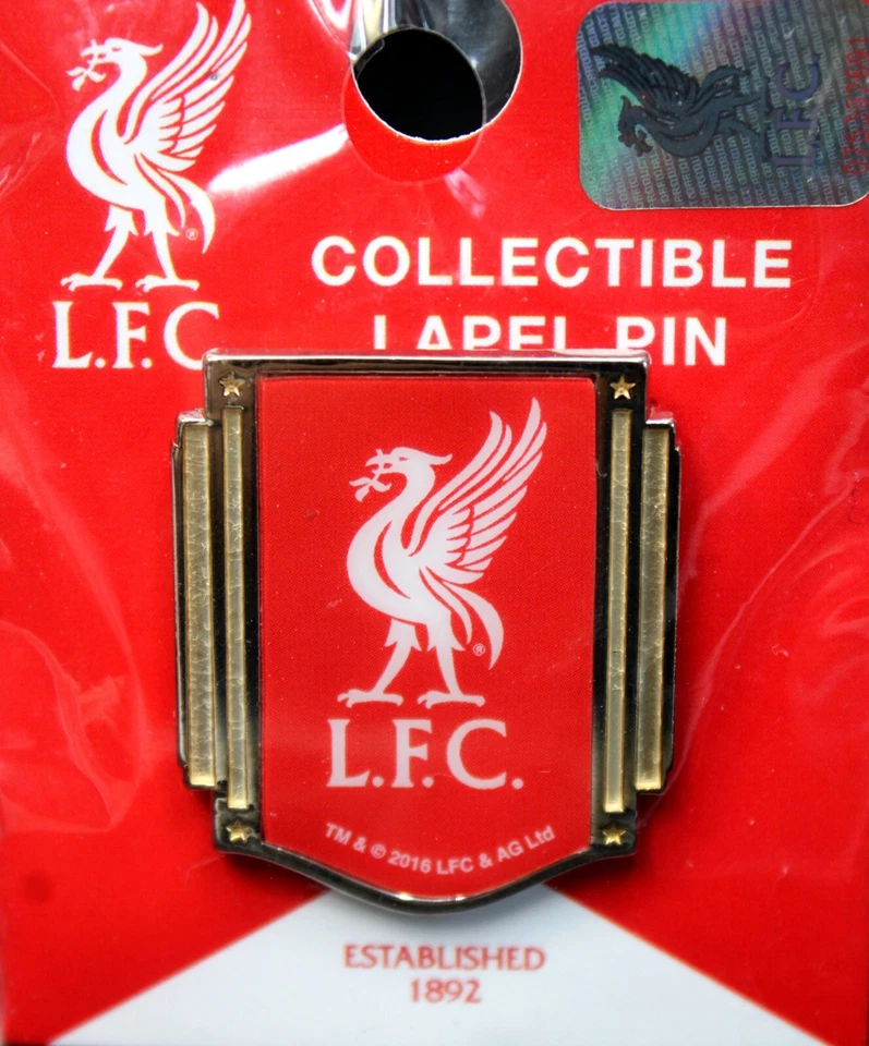 English Liverpool Football Club Banner Shaped Official Collector Pin by WinCraft - Image 3 of 4