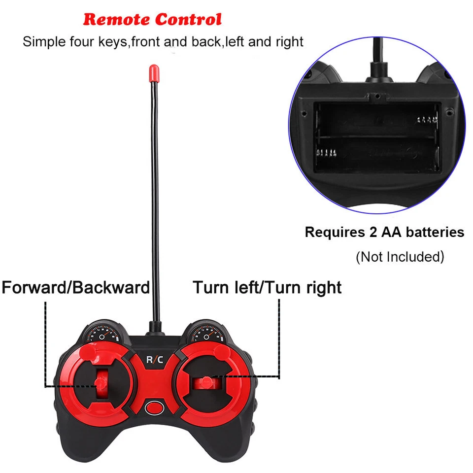 1/12 Scale Kids RC Remote Control High Speed All Terrain Off-Road Truck Toy Gift - Image 4 of 4