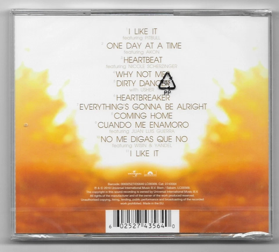 Enrique Iglesias – Euphoria / CD / feat. Pitbull, Akon, Usher / NEU & OVP - Bild 2 von 2