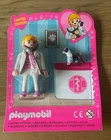 NEW IN BLISTER PLAYMOBIL PINK THE VETERINARIAN + PUPPY Broken Paw FIGURE