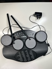 Acoustic Solutions AS Four Pad Electronic Drum Kit CDD302 With Sticks & Adapter