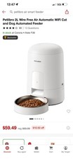 Petlibro 2L Automatic WiFi Feeder White for Cats and Dogs