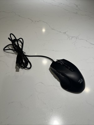 Redragon M612 Predator RGB Gaming Mouse, 8000 DPI Wired Optical Switches