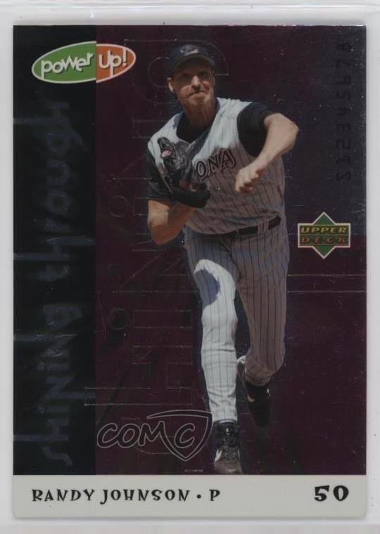 2004 Upper Deck Power Up! Shining Through Randy Johnson #ST-25 HOF 1nz2
