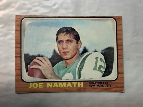 Joe Namath #96 1966 Topps card