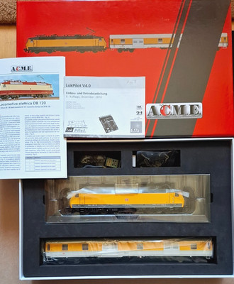 ACME H0 70075 Zugset BR 120 160-7 mit Dms 322 DB Gleichstrom Digital