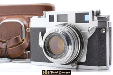 CLA'd MINT Konica IIIA Rangefinder Film Camera Hexanon 48mm f2 Lens From JAPAN