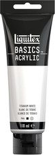 LIQUITEX Basics Acrylic Paint, Titanium White, 118 Ml Tube