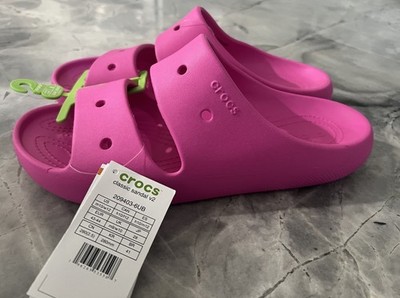 Crocs Classic V2 Slides Sandals Women s Size 12 / Men s Size 10 Comfort NEW