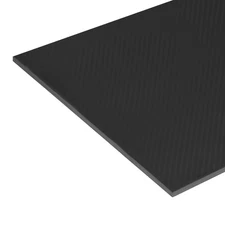 1 Pcs Carbon Fiber Sheet 400x250x6mm Matte Surface Twill Weave Panel Sheet