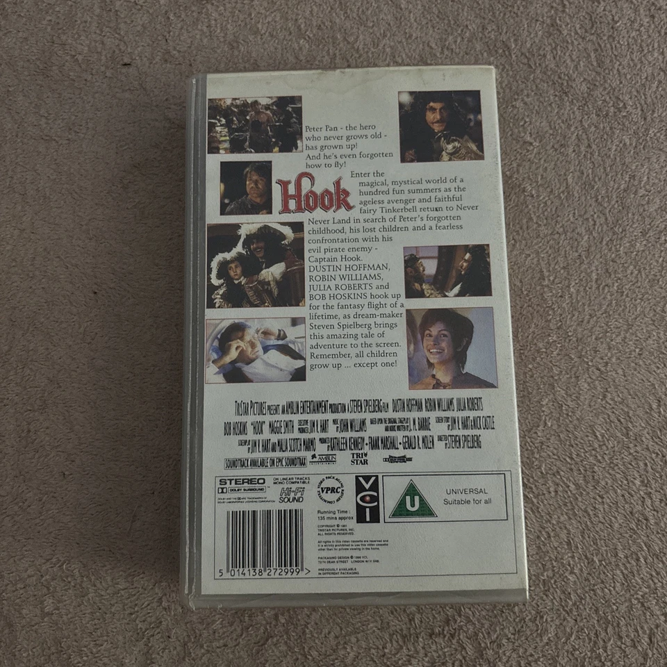 Hook VHS Tape - Image 3 of 3