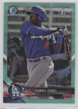 2018 Bowman Chrome Prospects Aqua Refractor 47/125 Ibandel Isabel #BCP47 fm0