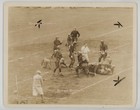 Vintage 1930s Sing Sing Prison Football Game Players & Refs On The Field Photo — photo 1