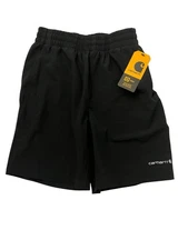 Carhartt Youth Boys Medium 10/12 Rugged Flex Ripstop Force Work Shorts NEW