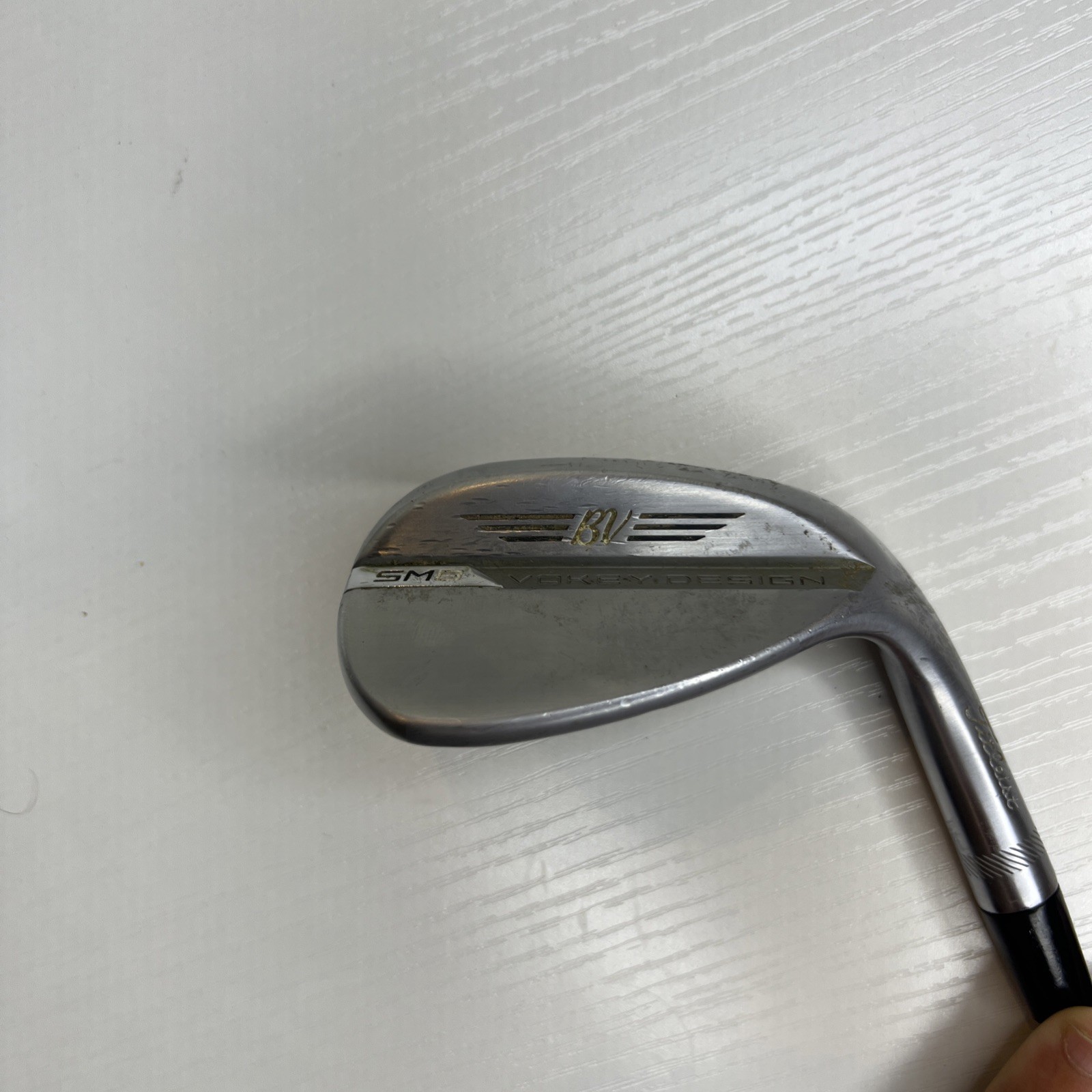 Titleist Vokey SM8 Tour Chrome Sand Wedge 56 Deg 56.10 S-Grind Steel RH