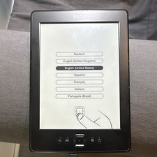 Amazon Kindle eBook Reader Black Built-In Keyboard Electronic Paper