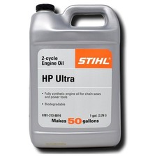 Genuine Stihl 0781-313-8014 Hp Ultra 2 Cycle Engine Oil - 1 Gallon Jug 128 Oz