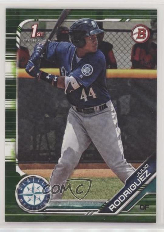 2019 Bowman Prospects Camo Julio Rodriguez #BP-33 z5m
