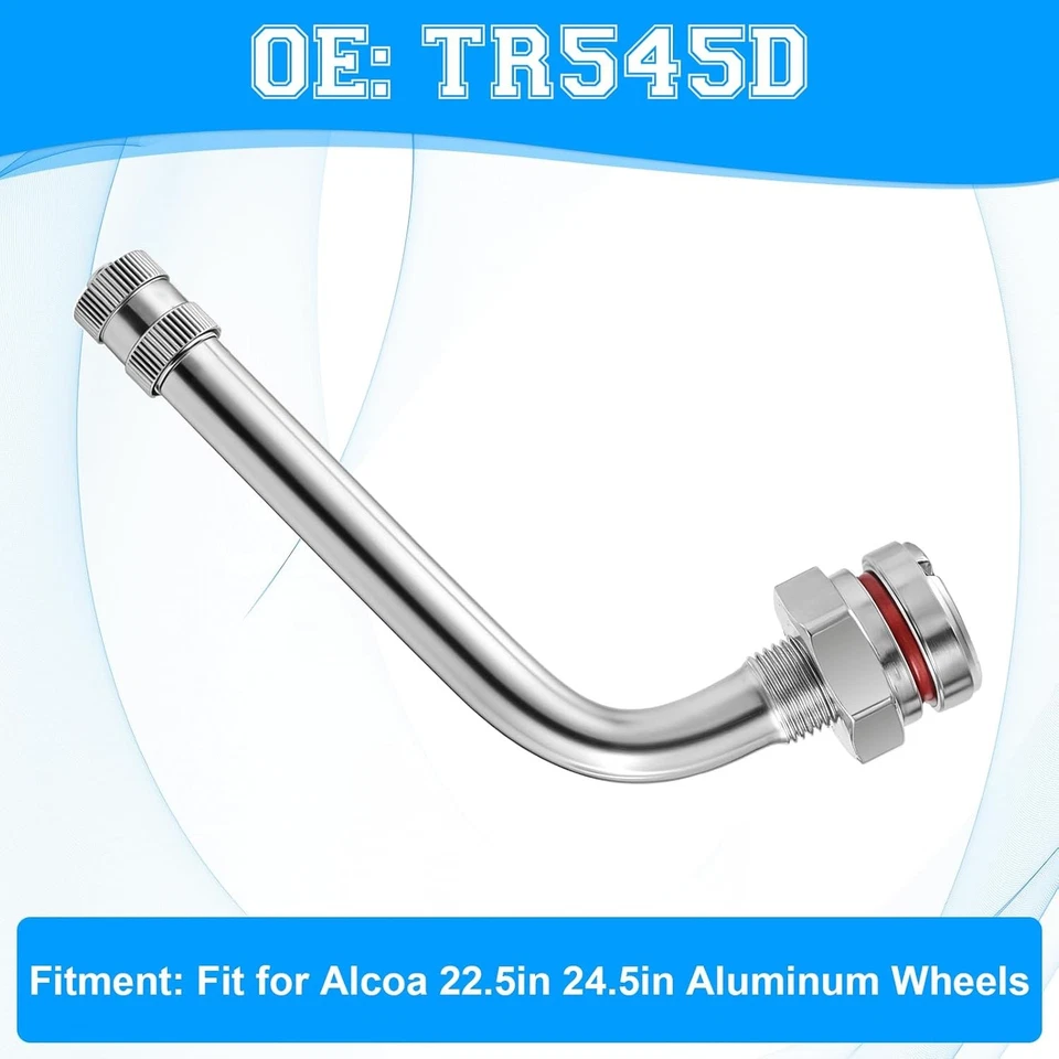 50-400 PACK New TR545D Truck Tire Valve Stems for New 22.5 & 24.5 Alcoa Aluminu - Image 3 of 4