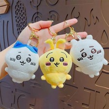 Official Chiikawa Hachiware Usagi Small Foot Plush Doll Keychain Pendant 12Cm