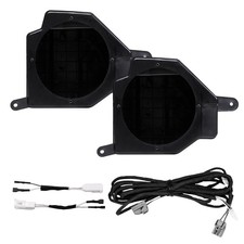 MB Quart 6.5" Front Dash Speaker Enclosures Wrangler/Gladiator 2018+