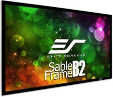 Sable Frame B2 Fixed Frame Projector Screen 120 inch 16 9, 4K/8K UHD, ISF-Cer...
