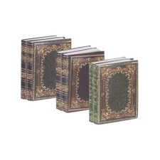 3 Pcs 1:12 Scale Miniature Dollhouse Books Decoration, Series g