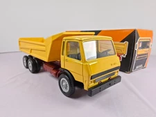 Berliet Dealer Eligor LBS 1/43 - GRH 230 6X4 Yellow Dump Truck (Benne Marrel)