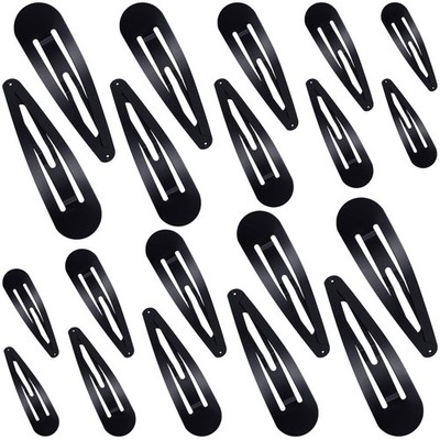 40 Piece Barrettes Women Snap Hair Clips Women Large Metal Snap Nonslip Hair ...