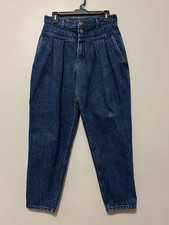 Vintage Lee Bareback high waist baggy mom jeans Medium Wash size 6/8 petite