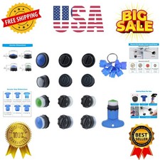 12 Pcs Faucet Aerator with 6 Pcs Faucet Aerator Key Removal Wrench Tool, Aera...