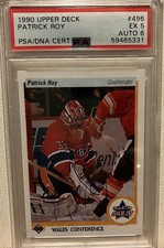 Patrick Roy Cards, Rookie Cards and Autographed Memorabilia Guide 46