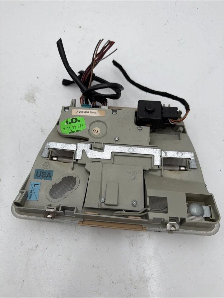 98-03 Mercedes W210 E430 E320 CLK320 Overhead Reading Dome Light Lamp OEM - Image 2 of 4