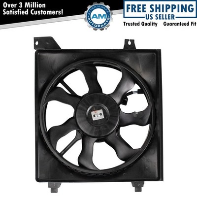 Engine Radiator Cooling Fan Assembly LH Driver Side for 06-11 Accent