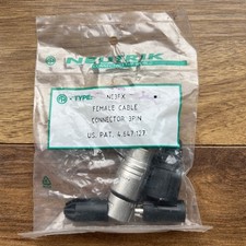 Neutrik NC3FX 3 Pin Female XLR Cable Connector 3 Pin