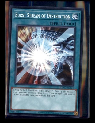 Yu-Gi-Oh! Burst Stream of Destruction SDWD-EN024 Blue-Eyes White Destiny