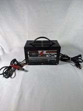 Vintage Solide State- Schauer 4 Amp 6 12 Volt Battery Charger Usa Model A7612