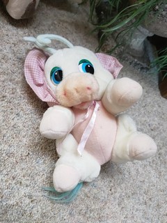 Vintage Disney Baby Wuzzles Plush RARE 80s Soft Toy Hasbro Softies 1987