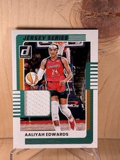 2025 Panini Donruss WNBA Aaliyah Edwards #36 Jersey Series Relic