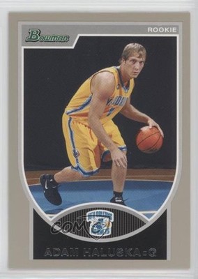 2007-08 Bowman Draft Picks & Stars Silver 62/199 Adam Haluska #142 Rookie RC b4y