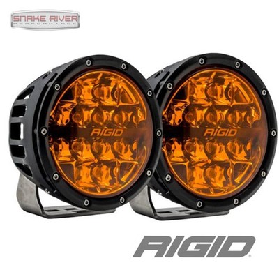 Rigid Industries LED Licht 360 Series 6 Inch Punkt W Bernstein Pro Linse Paar