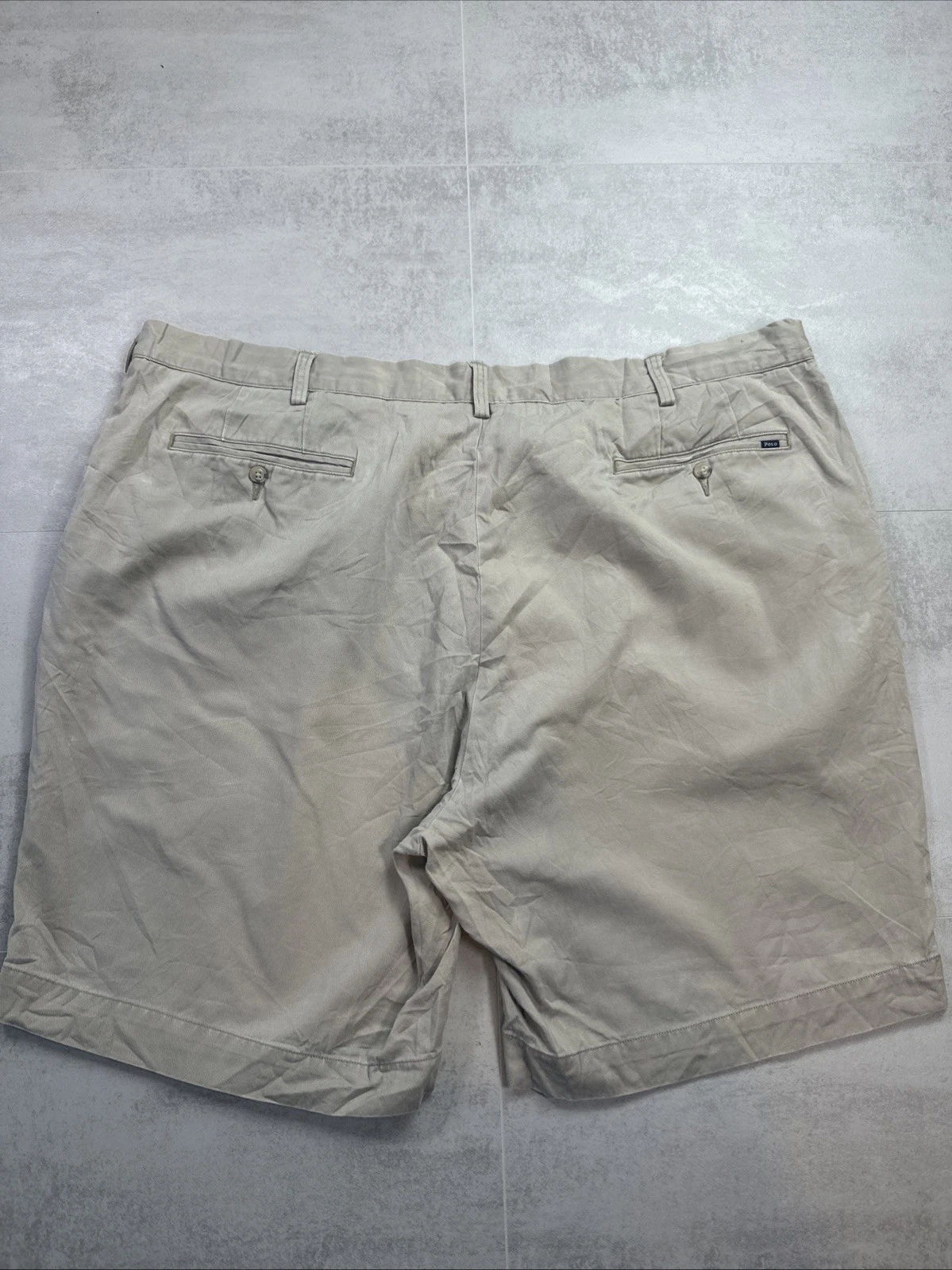 Polo Ralph Lauren Beige Men’s Cotton 9” Chino Style Shorts W46
Opens in a new window or tab