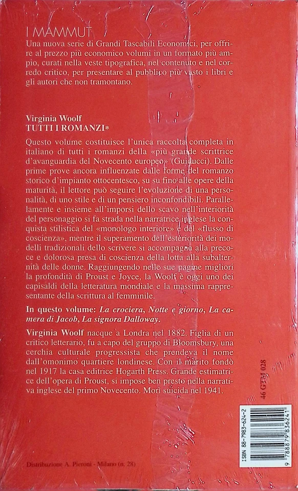 VIRGINIA WOOLF – TUTTI I ROMANZI / NEWTON EDITORE, 1994 / 2 VOLUMI - Immagine 4 di 4