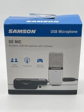 Samson SAGOMICHD Go Mic Portable USB Microphone with Software Used