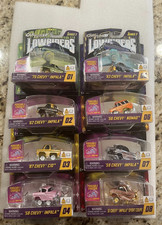 Cartuned Lowriders Show Glow Series 2 Set Of 8 Led Light Up Chassis Car Tuned