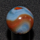 Alley Agate St. Mary’s Ghost STELLAR Pattern Near-Mint  .62" #JM9 — photo 4