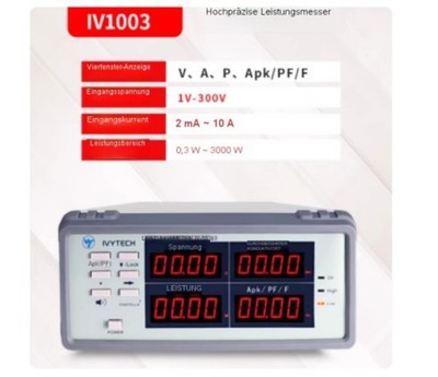 Intelligent Digital Power Meter Electrical Parameter Tester UTE1003A/UTE1010A