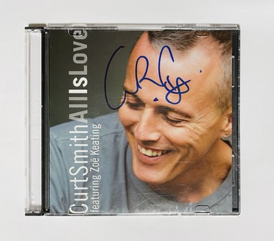 Curt Smith - All Is Love Featuring Zoe Keating, Limited Edition CD Single SIGNED
