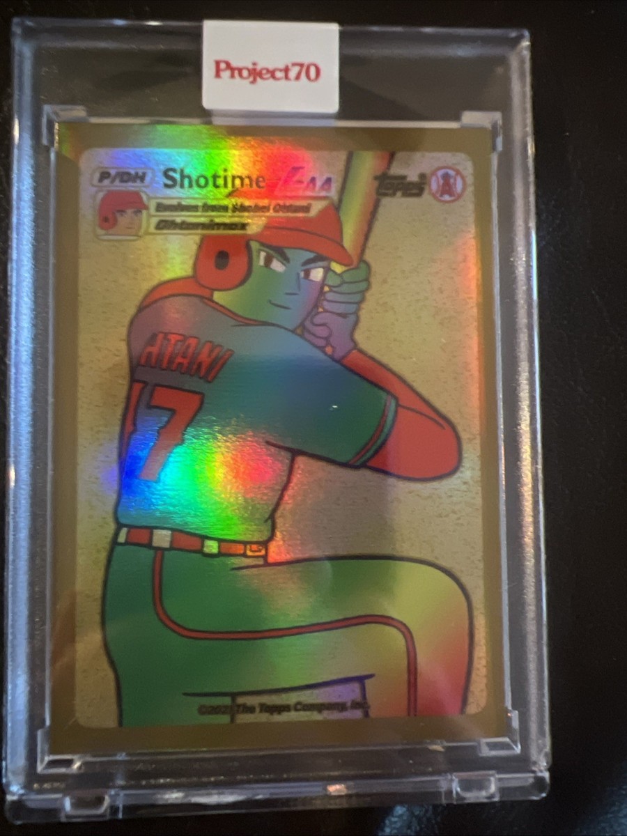 2021 topps project 70 shohei ohtani /70 Foil Pokémon Keith Shore 